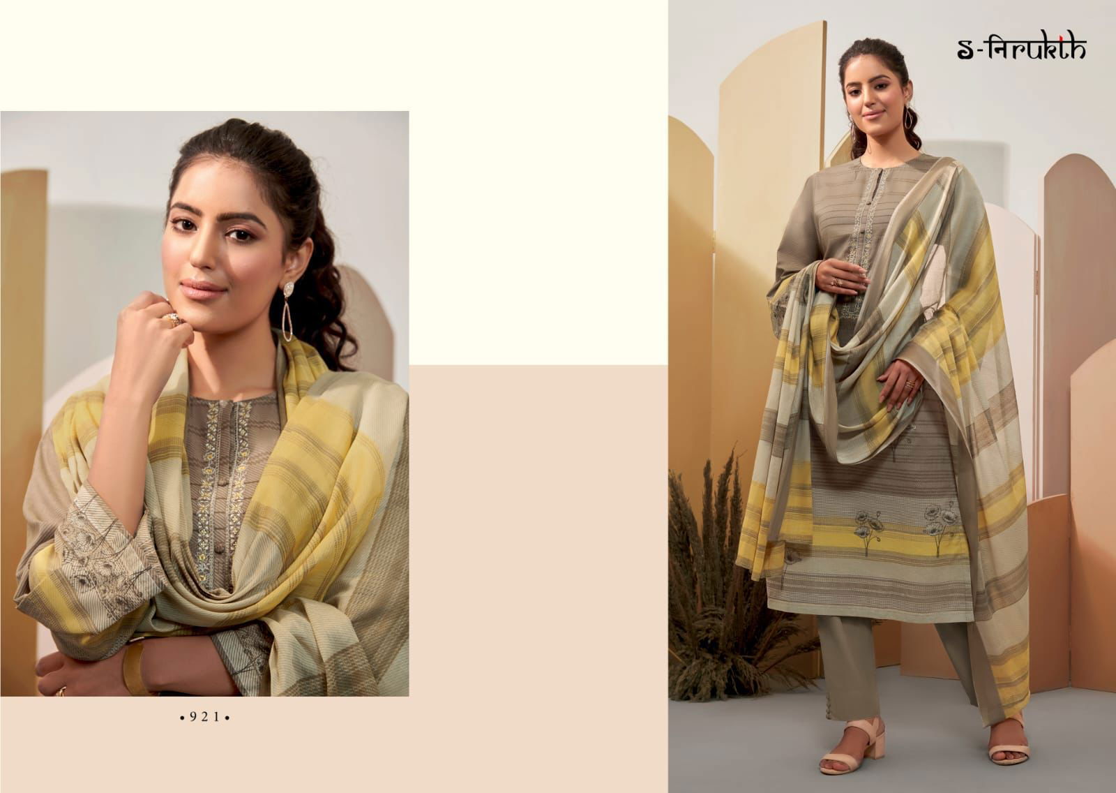 Aaliya By S Nirukth Printed Salwar Suits Catalog